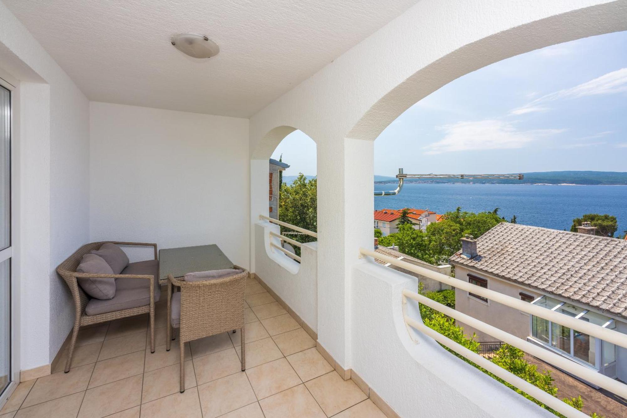 Apartments Obradovic Dramalj Kültér fotó